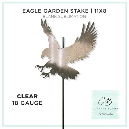NEXT INNOVATIONS Eagle Garden Stake Sublimation Blank, 12PK 261115004